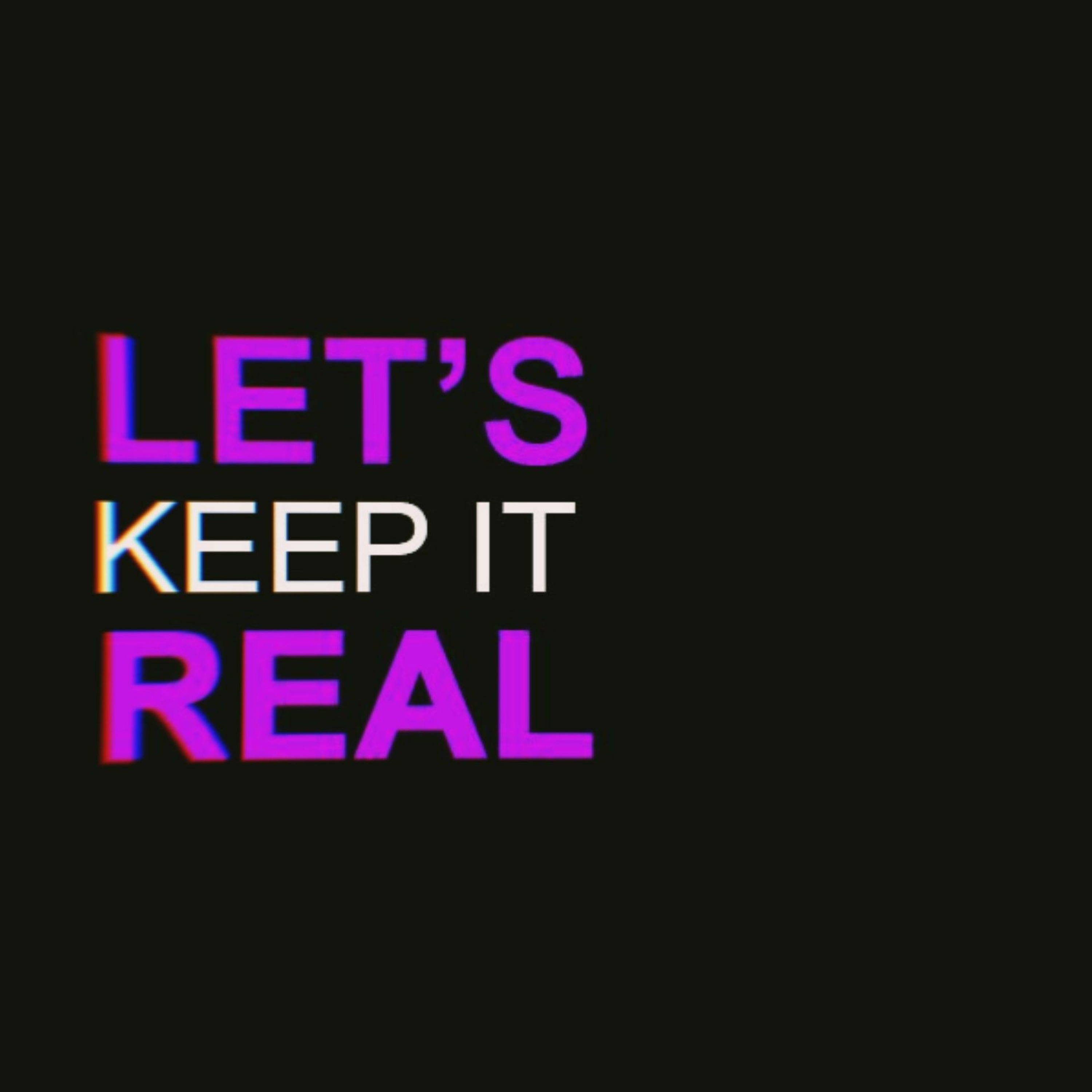 Let's Keep It Real episode artwork
