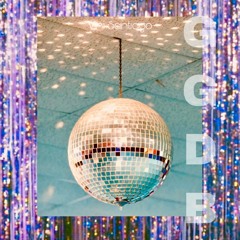 golden gleamin' disco ball