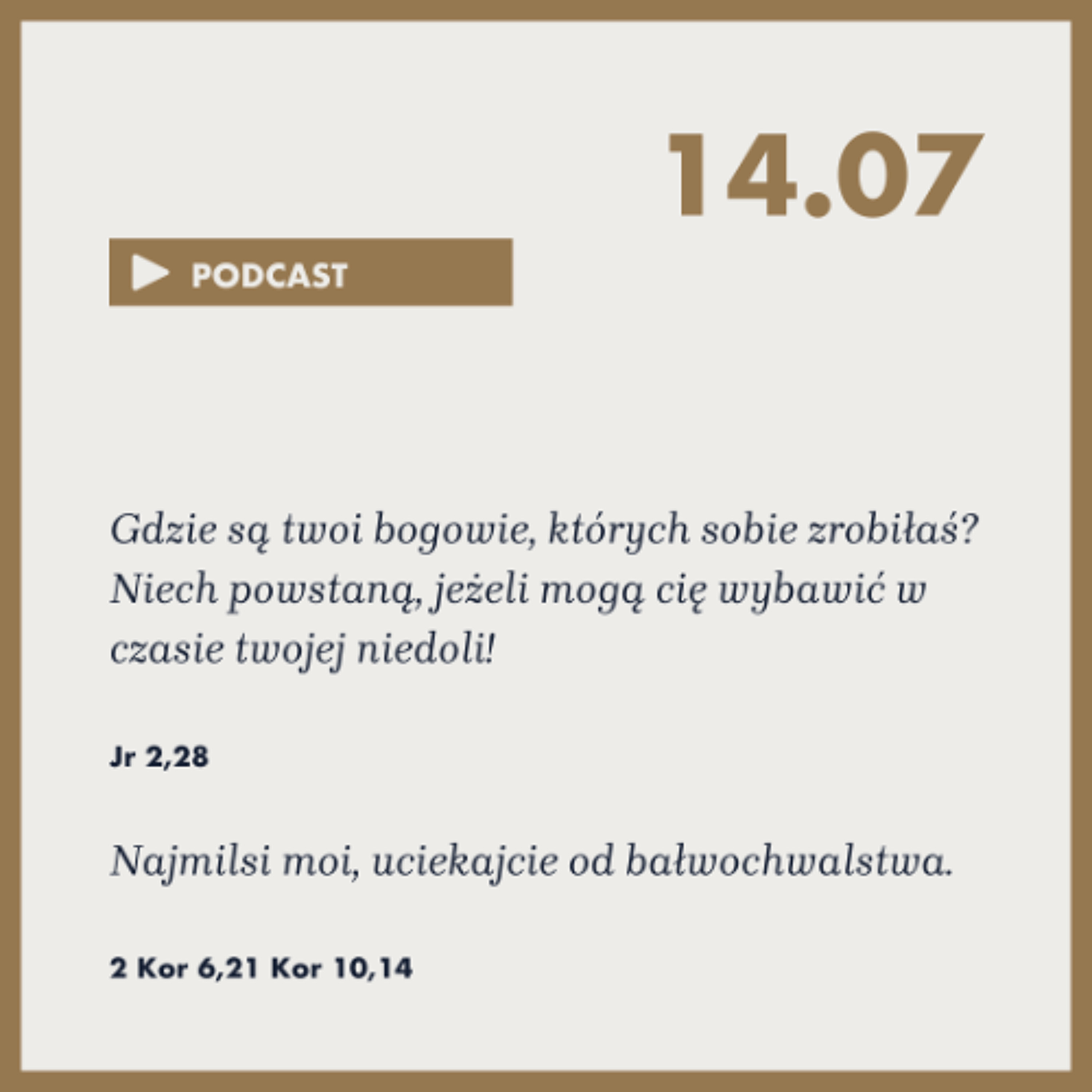 Poranek ze Słowem na 14 lipca 2025 episode artwork