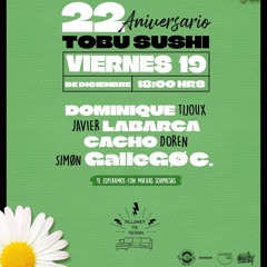 ANIVERSARIO #22 TOBU @sillonesdesesion WAV