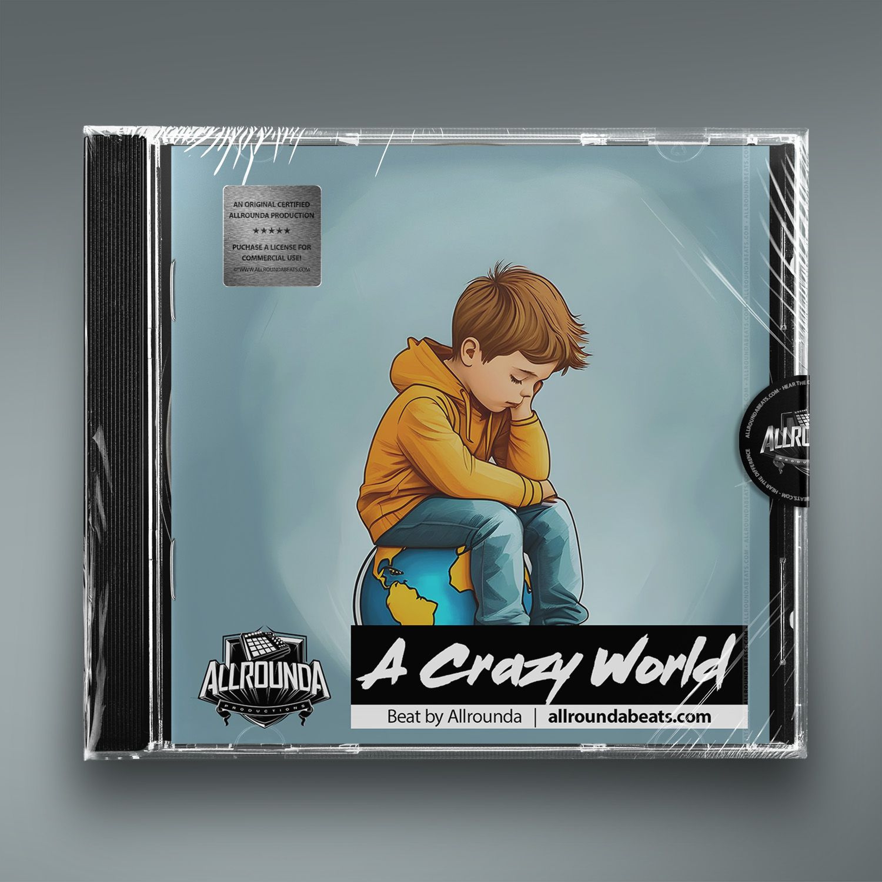 "A Crazy World" ~ Emotional Piano Beat | Eminem Type Beat Instrumental episode artwork