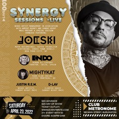 "SYNERGY SESSIONS" - (LIVE) . (04/23/22) . OFFICIAL PROMO MIX : DJ D-LAV (Slanted House Records)