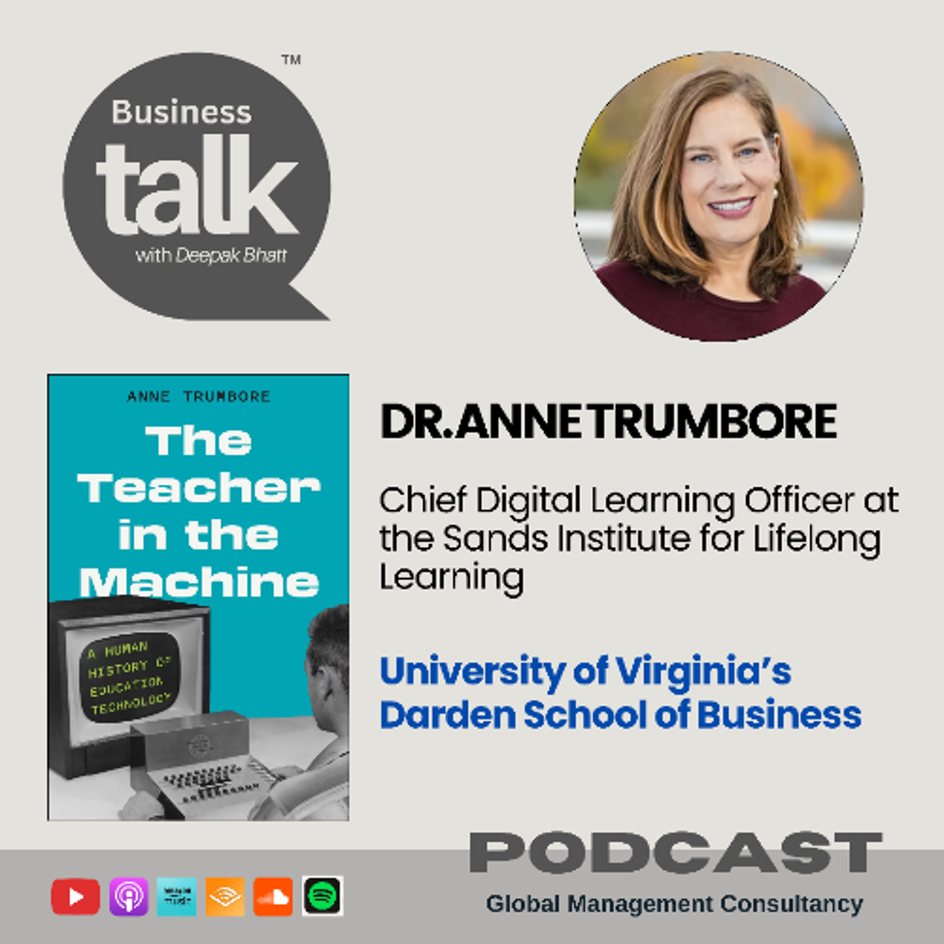 AI Tutors, MOOCs and Money: Dr. Anne Trumbore Explains What’s Really Driving EdTech episode artwork