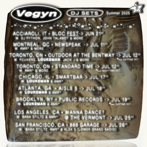 VEGYN @ BROOKLYN, NY • PUBLIC RECORDS [THE NURSERY] 071925 DAYTIME DJ SET