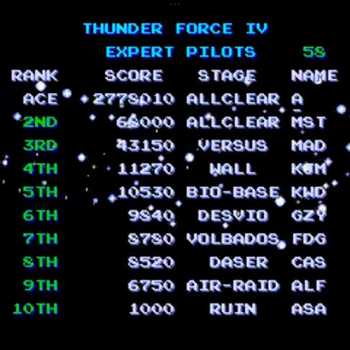Because You’re the Number One! - Thunder Force IV (Autist Remix)