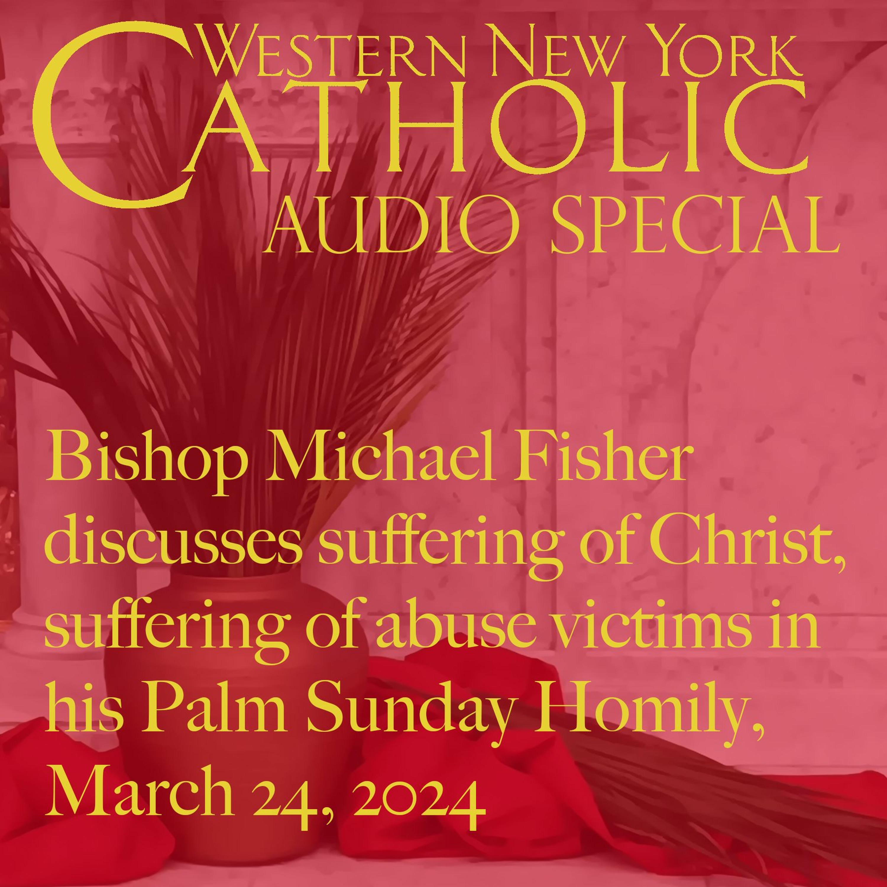 SPECIAL - March 24, 2024 - Bishop Fisher's Palm Sunday Homily episode artwork