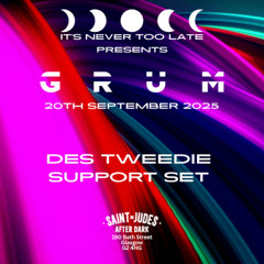 Des Tweedie - Grum Support Set Recorded Live 20th September 2025 - N2L8 037