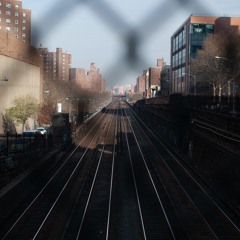 Inside Subway Train in New York City