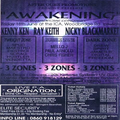 Kenny Ken - Awakening 'A Summertime Conquest' - 18th June 1993