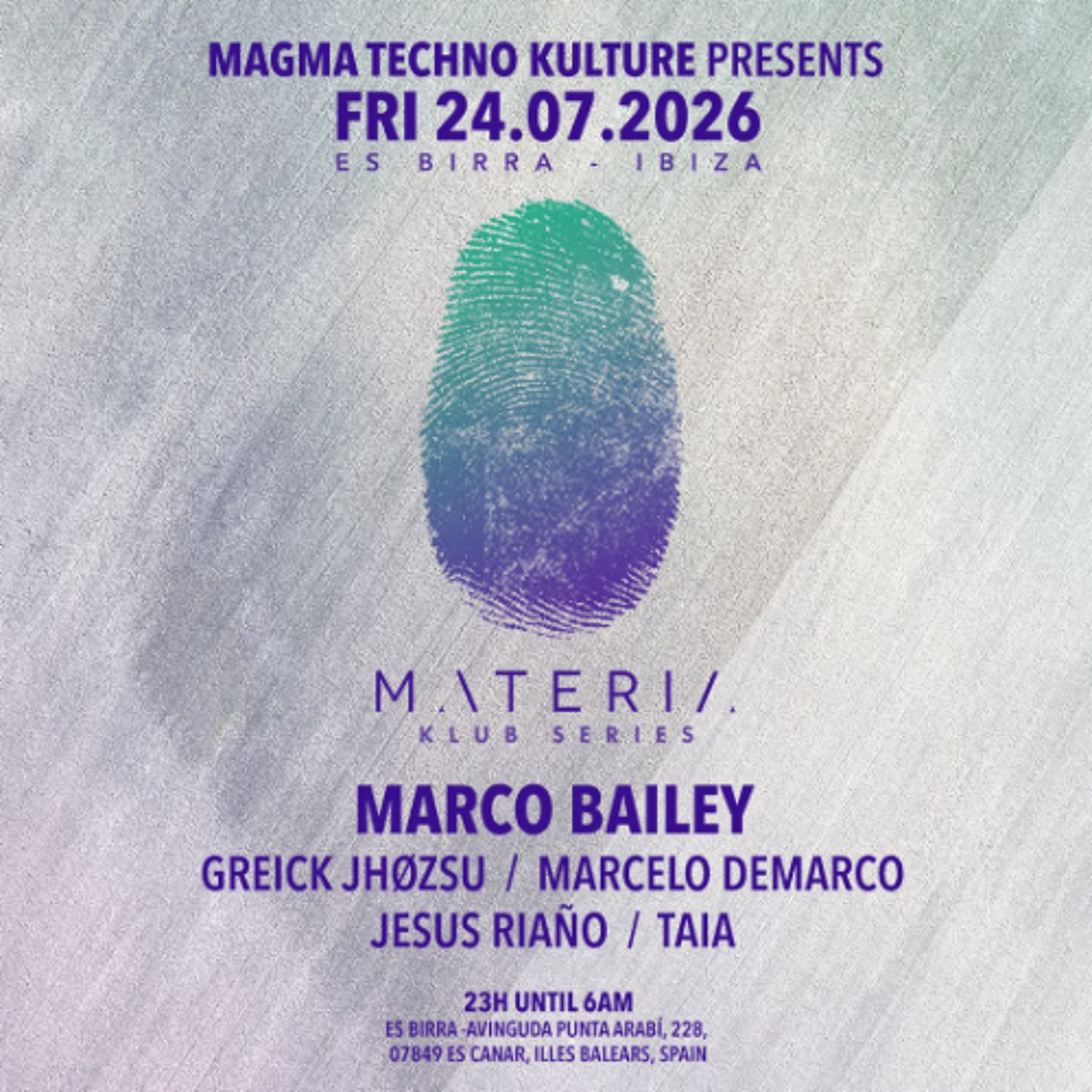 Materia Klub Series - Taster Mix episode artwork