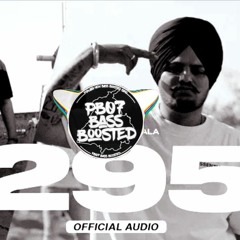 295 BASS BOOSTED SIDHU MOOSE WALA New Punjabi Bass Boosted Songs 2021