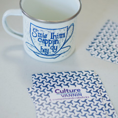S'mie lhiam cappan dy hey (I like a cup of tea)