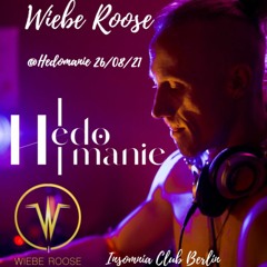 Wiebe Roose (Dr Double U) At Hedomanie 26/08/21 Insomnia Berlin