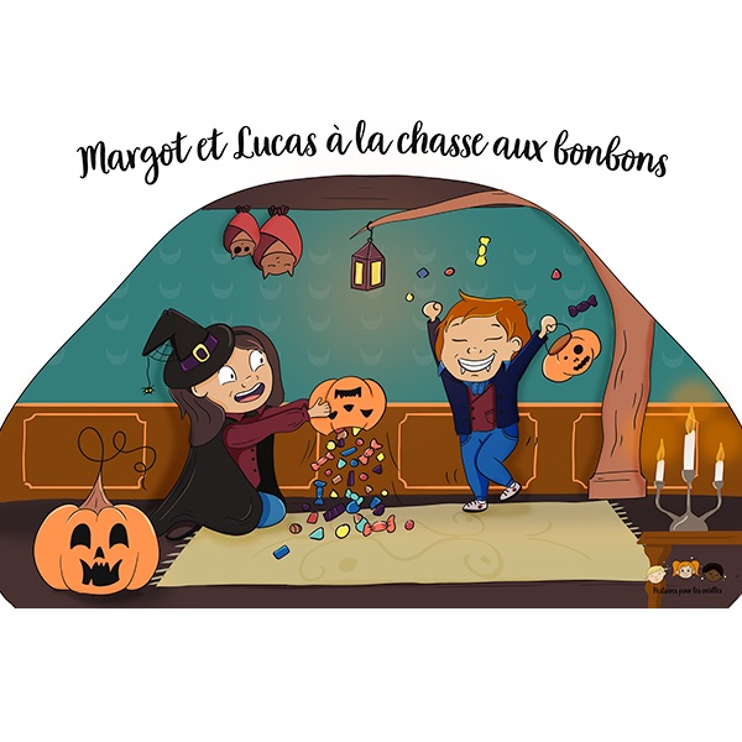 Histoires pour les Oreilles - Margot et Lucas à la chasse aux bonbons