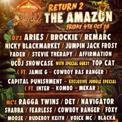 DJ INTER With KOMBO & MEKAR (Capital Punishment)@ UCOJ Return 2 The Amazon - 04-10-19