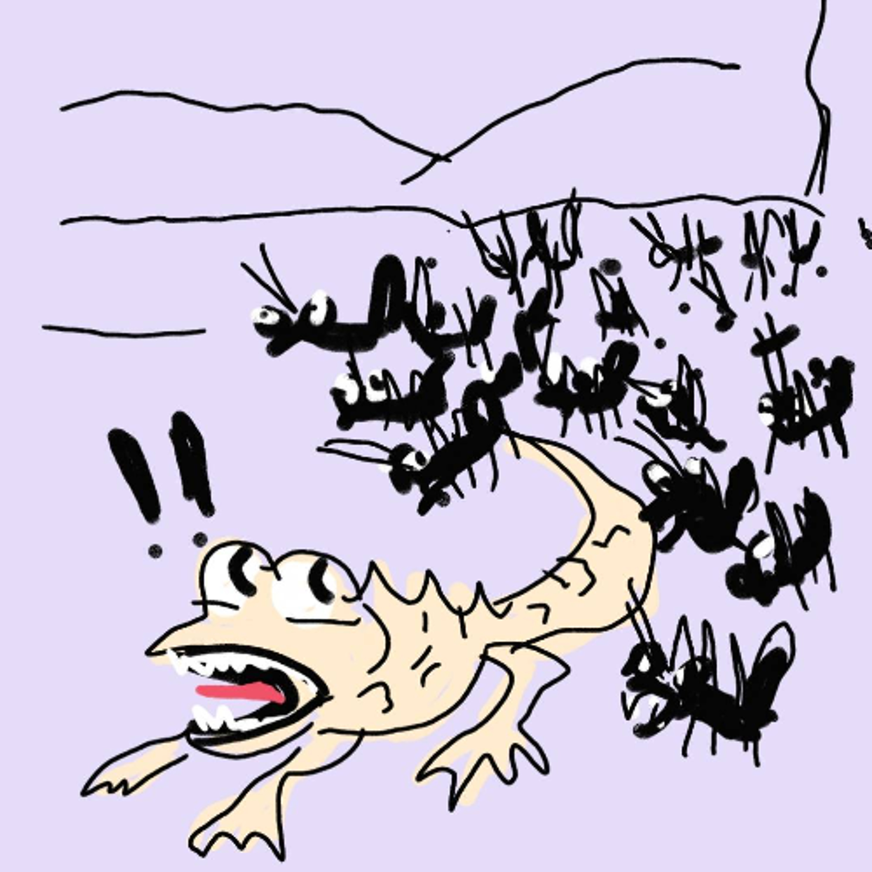 นิทานยิ้มแย้มแก้มใส (EP 193 นิทานชุดนิทานแมลง ตอน กิ้งก่าน้อยกับแมลง) episode artwork