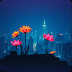 Neon Blossom