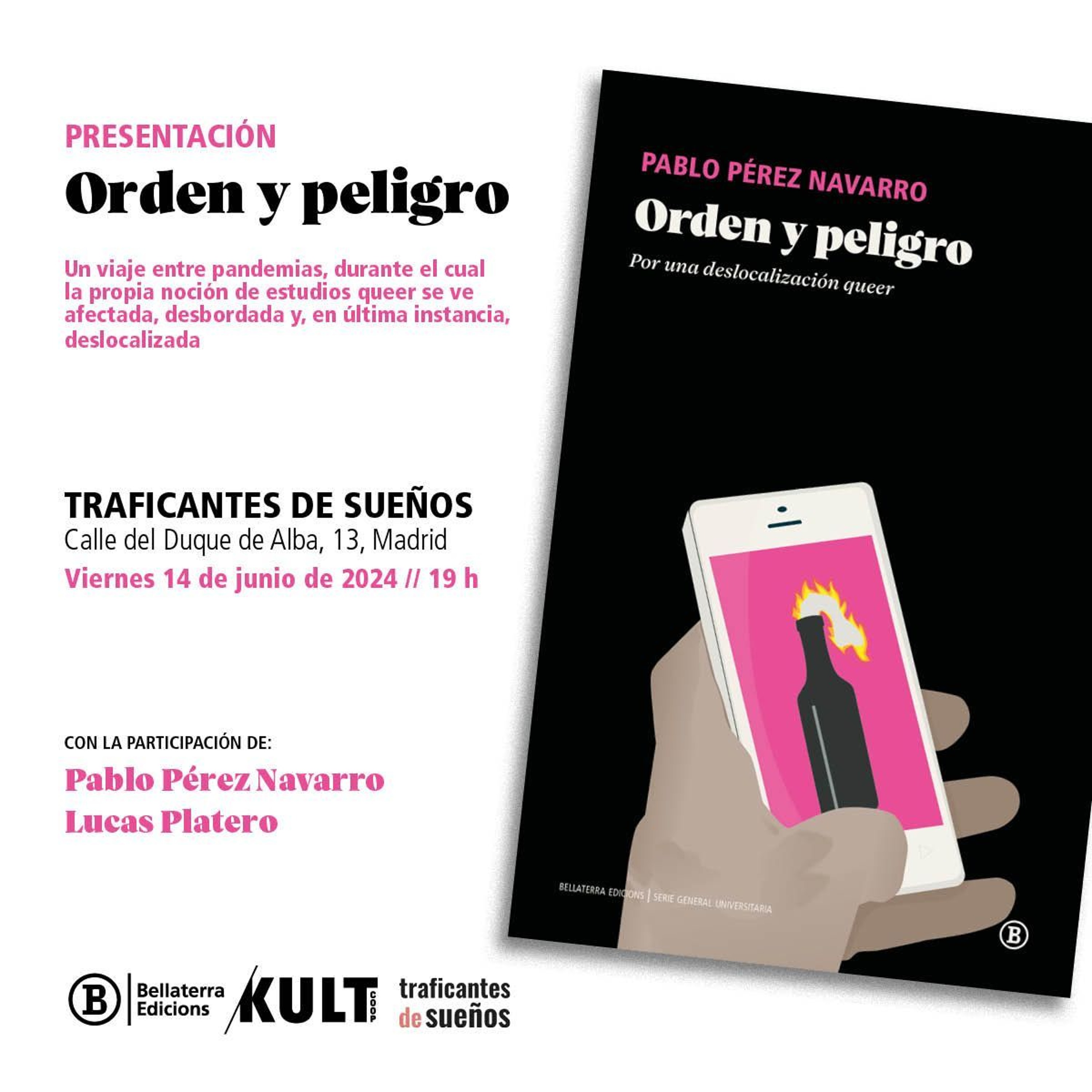 Presentación del libro Orden y peligro. Por una deslocalización queer episode artwork