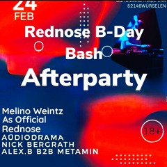 Rednose Birthdaybash Afterparty Aachen 24.02.2023