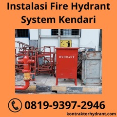 BERKUALITAS, WA 0851-7236-1020 Instalasi Fire Hydrant System Kendari