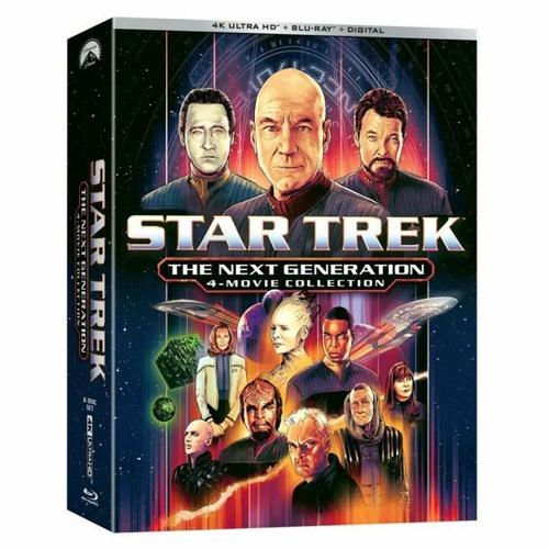 STAR TREK THE NEXT GENERATION 4-MOVIE COLLECTION 4K (PETER CANAVESE) CELLULOID DREAMS (4-6-23)