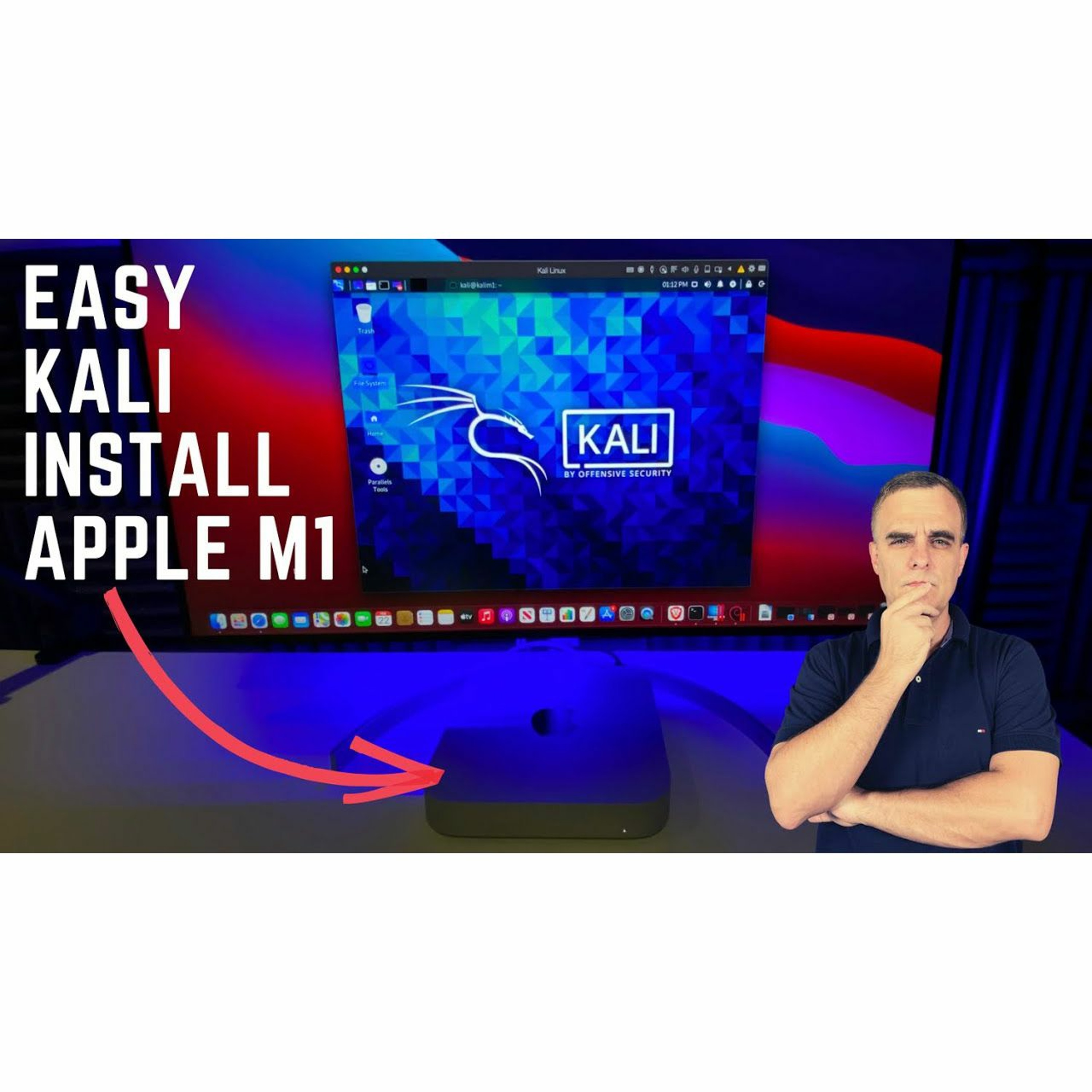 cover of episode #255: Kali Linux Install Apple M1