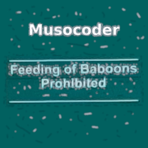 Feeding of Baboons Prohibited