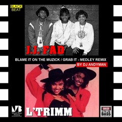 J.J. FAD & L'TRIMM - BLAME IT ON THE MUZICK / GRAB IT (MEDLEY REMIX) (Demo Version)
