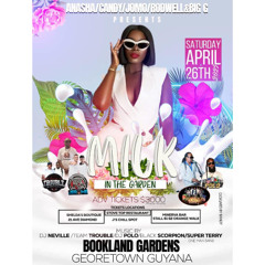 MILK IN THE GARDEN, BOOKLAND GARDENS, APRIL 26TH PROMO CD BY - BOBBY KUSH & JEROME