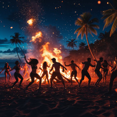 Fire on the Beach