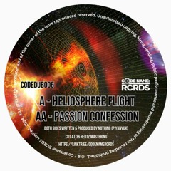 CODEDUB006: Nothing - Heliosphere Flight / Passion Confession 10" Dubplate Clips