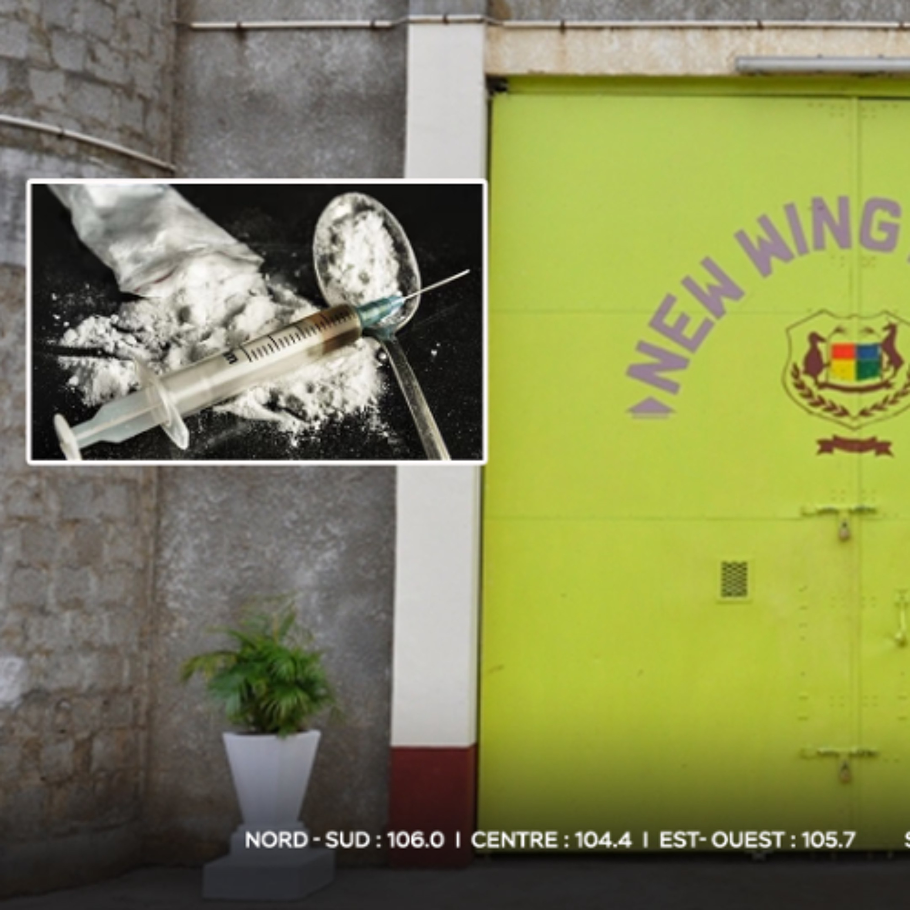 A la prison de New-Wing : seringue et drogues décovertes sur un détenu après sa comparution au tribunal de Curepipe