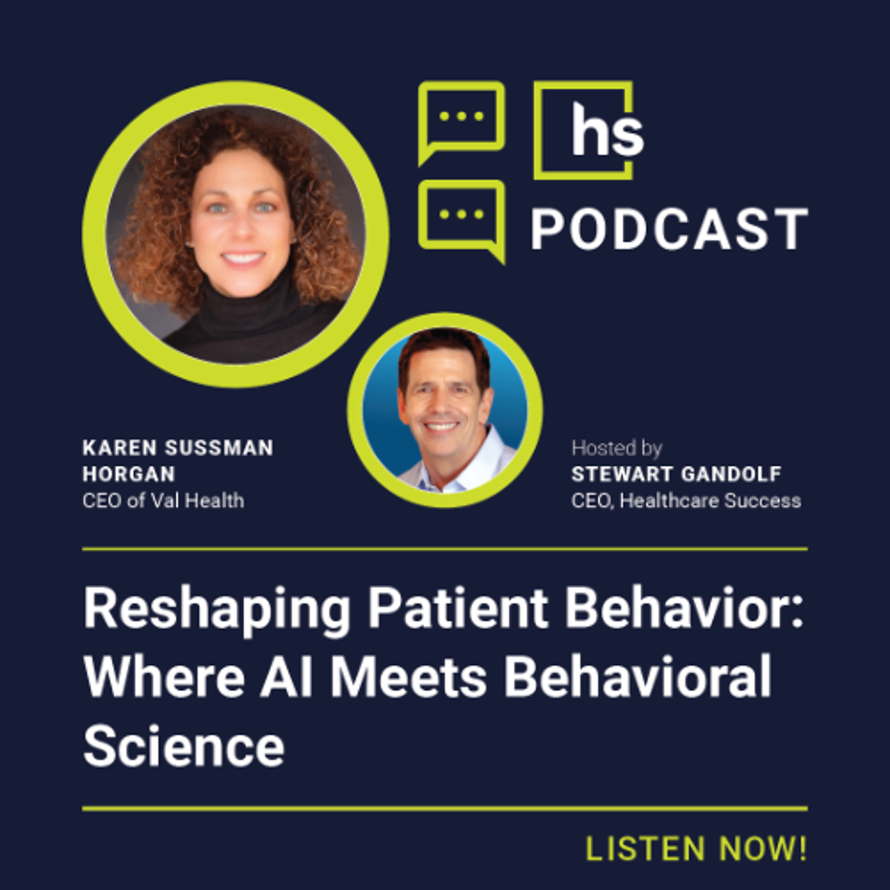 Reshaping Patient Behavior: Where AI Meets Behavioral Science episode artwork