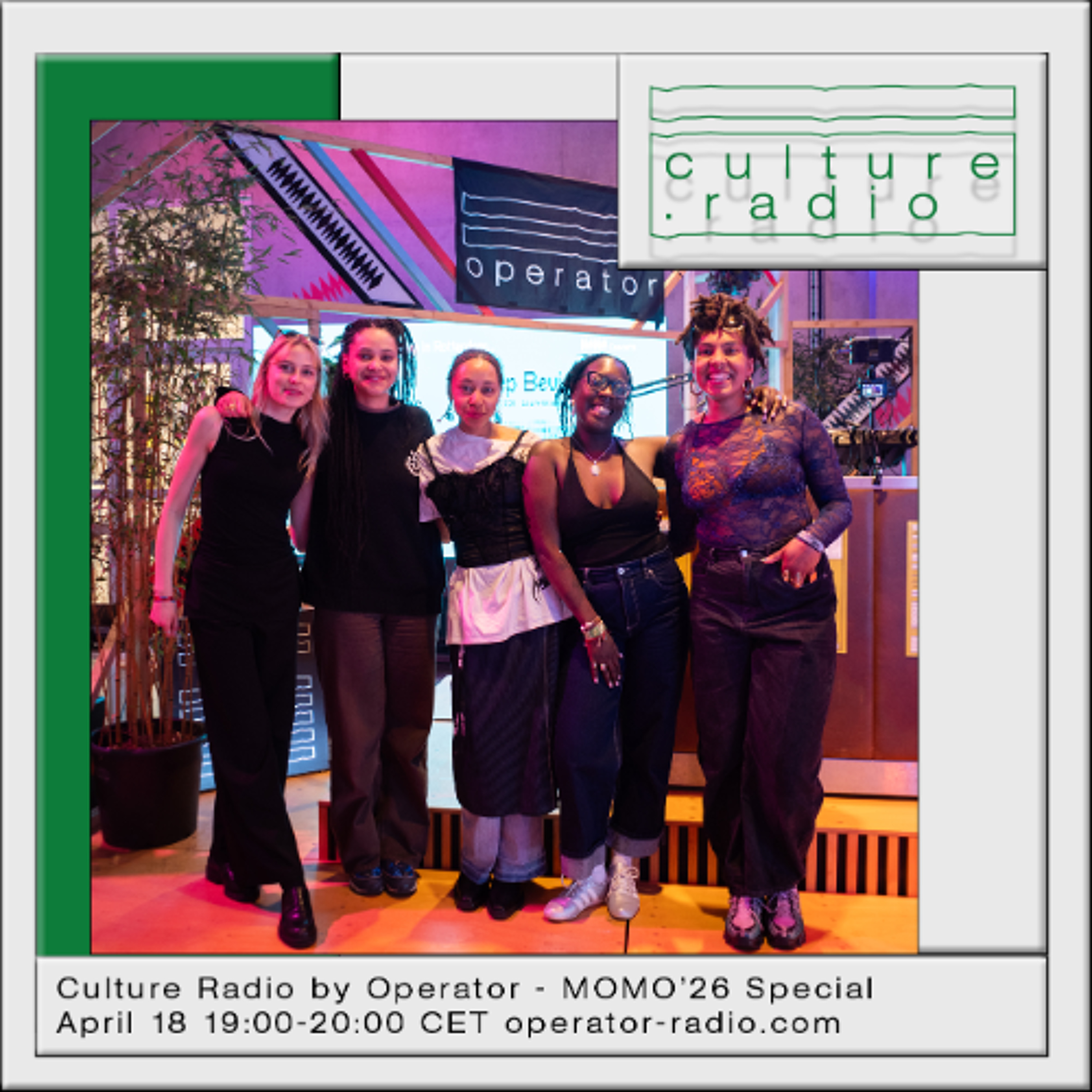 Culture Radio by Operator [31] | MOMO Festival - 18th April 2026 episode artwork