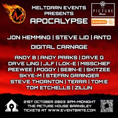 Meltdarn Apocalypse Live 21 October 2023