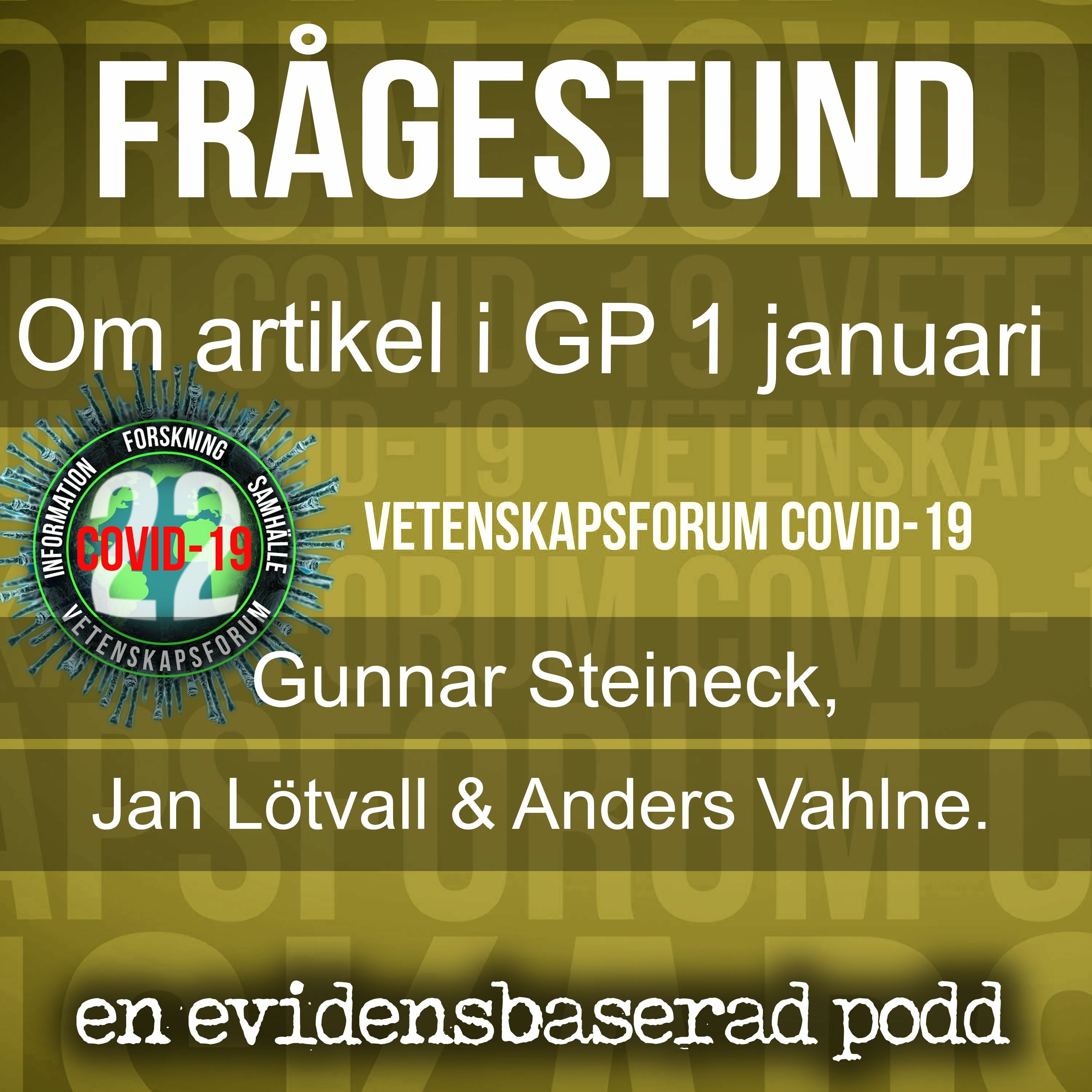 Vetenskapsforum covid-19