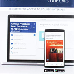Access EBOOK 📦 Criminal Procedure: From First Contact to Appeal -- Revel Access Code