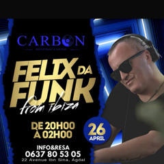 Felix Da Funk at Carbon Lounge Rabat