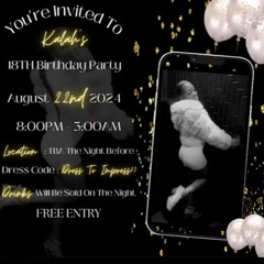 Kalah's 18th Birthday Party Live Audio Mix/Rum Rum Birmingham Ft KsTheHost & Fullahvibez