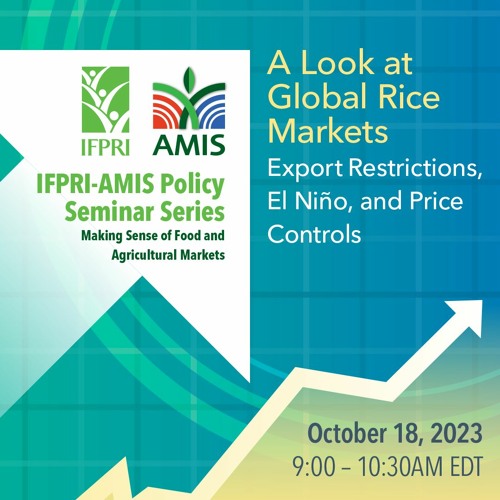 A Look at Global Rice Markets: Export Restrictions, El Niño, and Price Controls