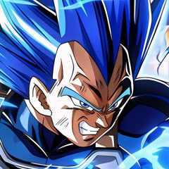 Dragon Ball Z Dokkan Battle - LR STR Super Saiyan Blue Evolved Vegeta Intro OST