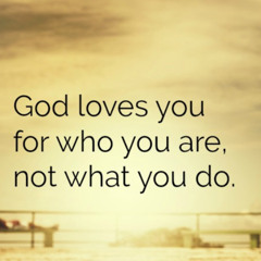 He Loves You for Who You Are
