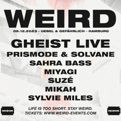 Live Set WEIRD - Übel und Gefährlich Hamburg