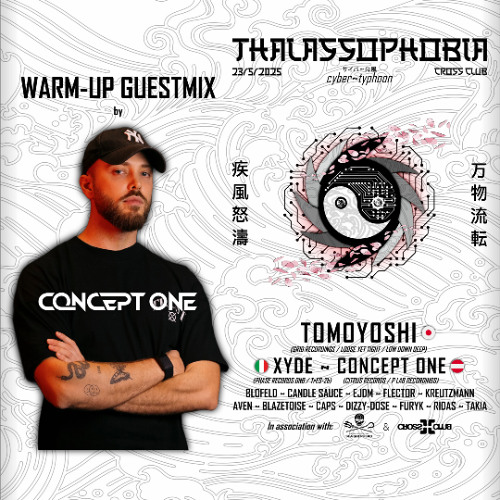 CONCEPT ONE warm-up mix for THALASSOPHOBIA: 𝘤𝘺𝘣𝘦𝘳~𝘵𝘺𝘱𝘩𝘰𝘰𝘯 @ Cross Club Prague 23/5/2025
