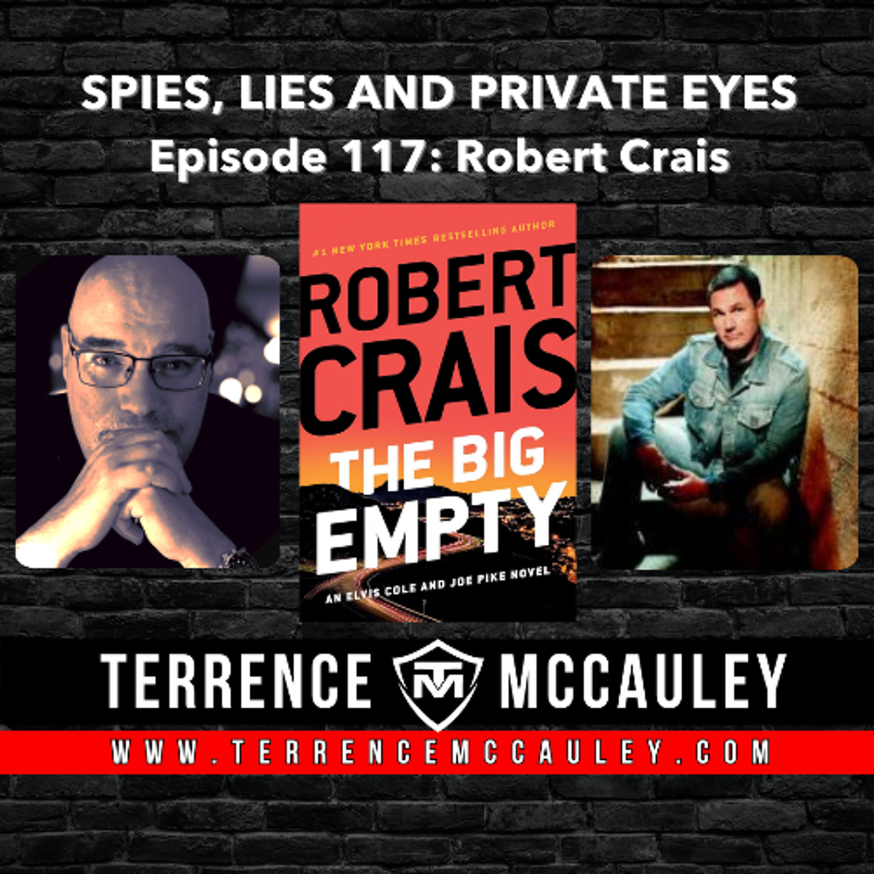 cover of episode Robert Crais and THE BIG EMPTY, number twenty in the Elvis Cole and Joe Pike series