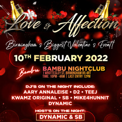 D2 LIVE @ LOVE & AFFECTION W/ @JERMZ2SHOO & @DJDYNAMICUK | 10/02/2022
