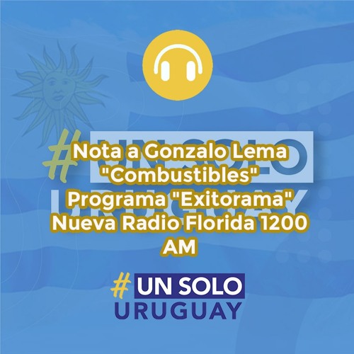 Stream Nota Gonzalo Lema "Combustibles" Nueva Radio Florida 1200 AM by Un  Solo Uruguay | Listen online for free on SoundCloud