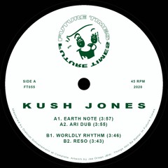 Kush Jones - Earth Note - 12" EP - FT055