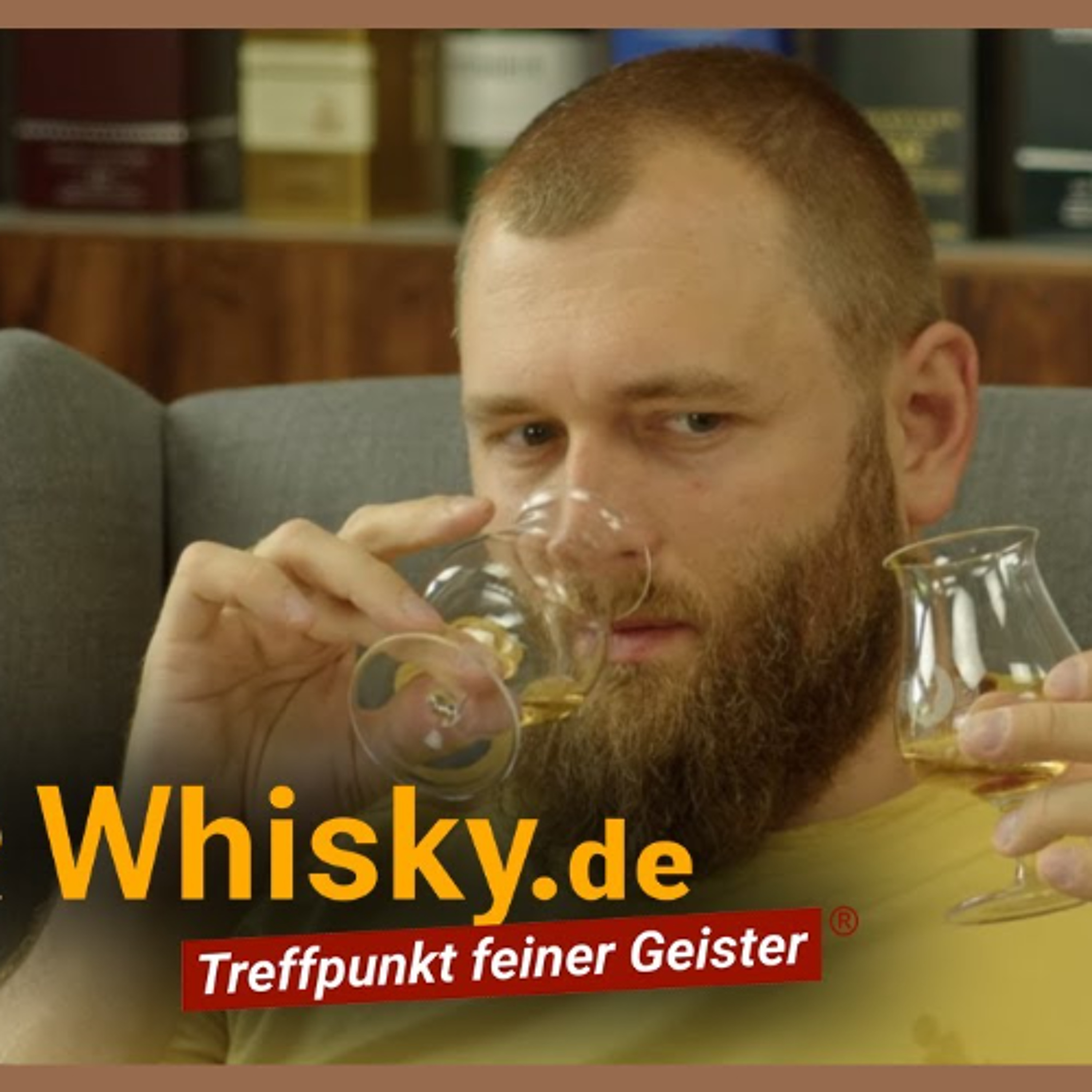 Vergleich: Korkender Whisky vs. Nicht-korkender Whisky.