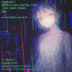 I'm afraid to exist, too bad I'm already here